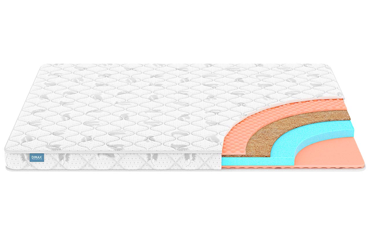 матрас Dimax Оптима Ролл Массаж Кокос 1 Dimax Оптима Ролл Массаж Кокос